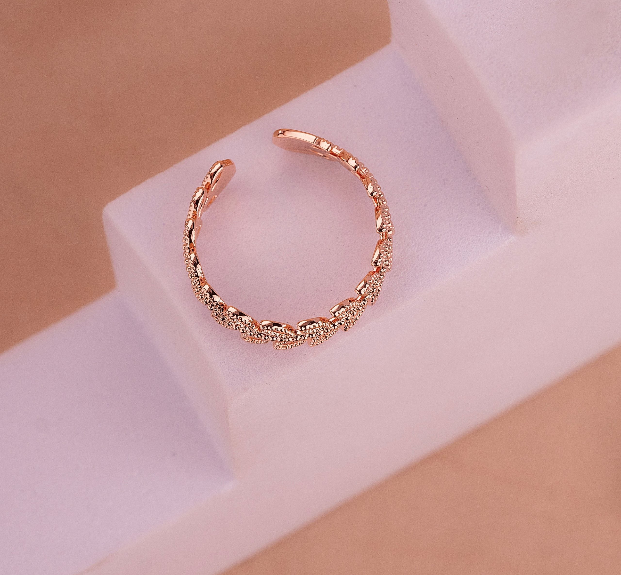 ANILLO HELENA ORO ROSA