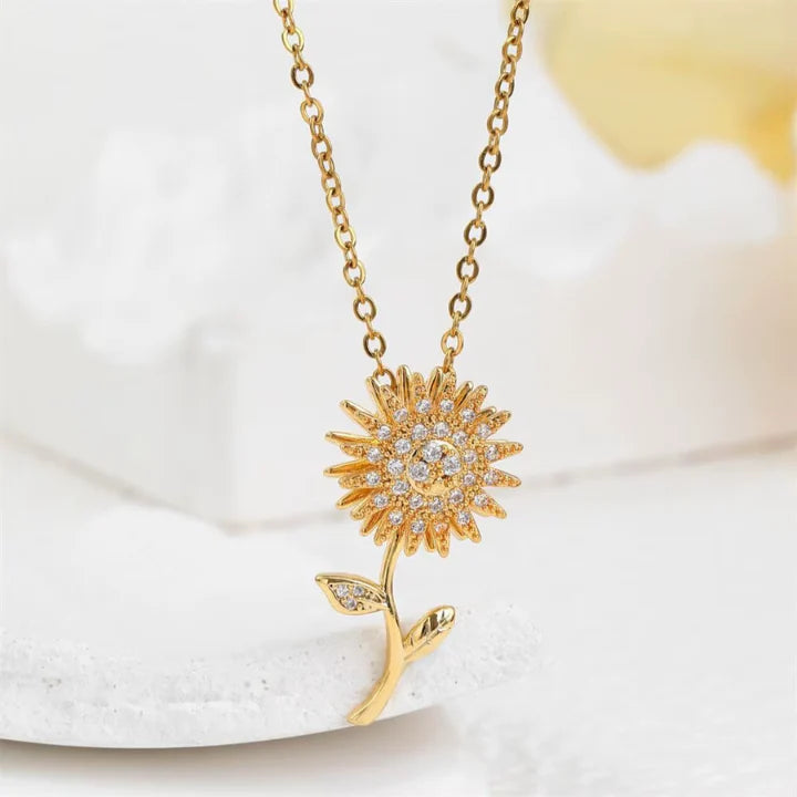 COLLAR GIRASOL GIRATORIO