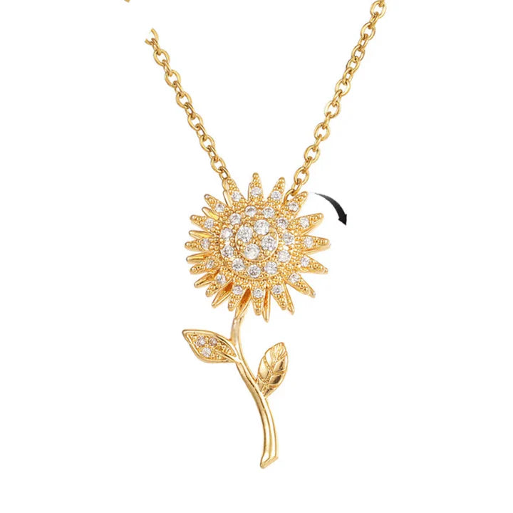 COLLAR GIRASOL GIRATORIO